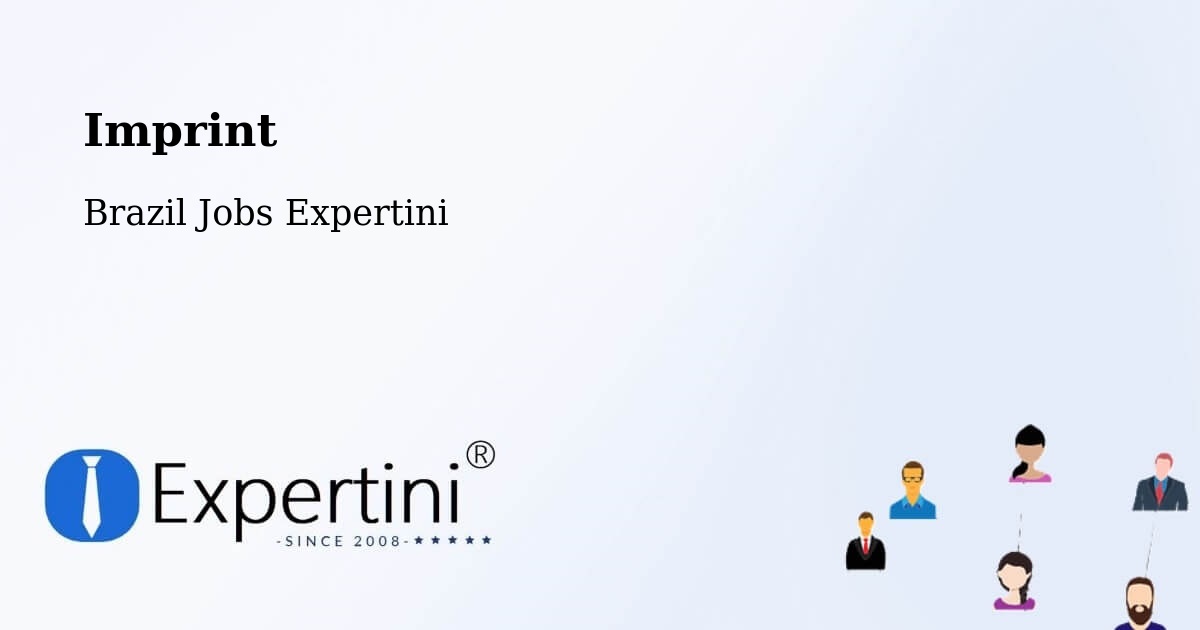 Imprint – Carmolândia - Brazil Jobs Expertini